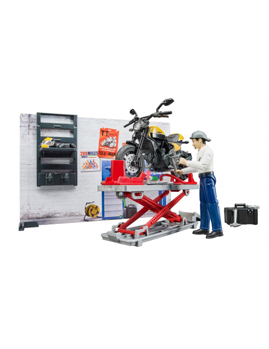 MOTORFIETS SERVICE SCRAMBLER DUCATI FULL THROTTLE