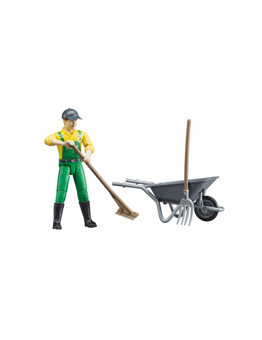 BOER MET ACCESSOIRES 1:16