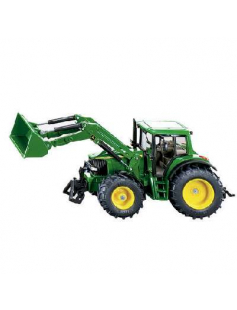 JOHN DEERE MET VOORLADER 1:32