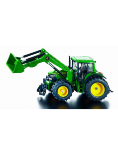 JOHN DEERE MET VOORLADER 1:32