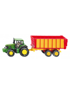 JOHN DEERE MET SILAGEWAGEN +- 1:87