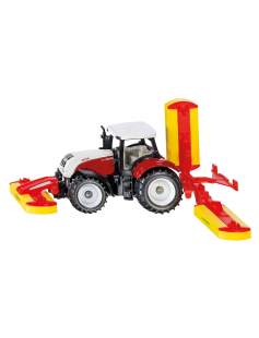 STEYR MET POTTINGER MAAI COMBINATIE &#177; 1:87