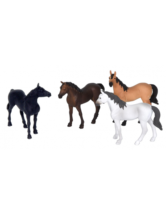 PAARDEN (4X) 1:32
