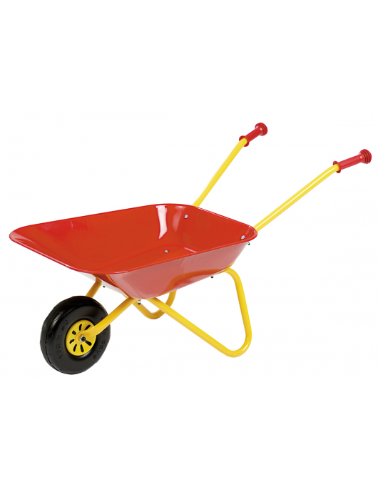 KRUIWAGEN METAAL ROOD