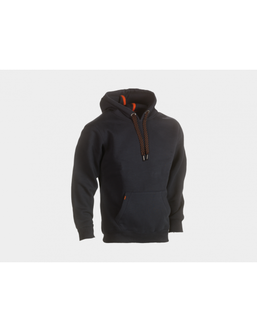 HESUS SWEATER MET KAP ZWART S