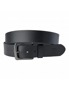 LEATHER BELT - BLACK - 110 CM (0101-2 20- 110 CM) LEATHER BELT - BLACK - 110 CM (0101-2 20- 110 CM)