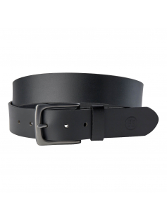 LEATHER BELT - BLACK - 110 CM (0101-2 20- 110 CM) LEATHER BELT - BLACK - 110 CM (0101-2 20- 110 CM)