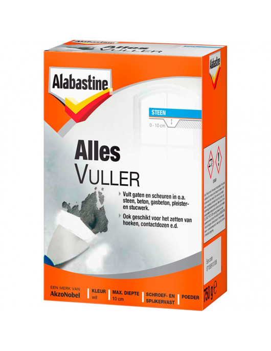 ALAB. ALLESVULLER WIT 750 GR POEDER