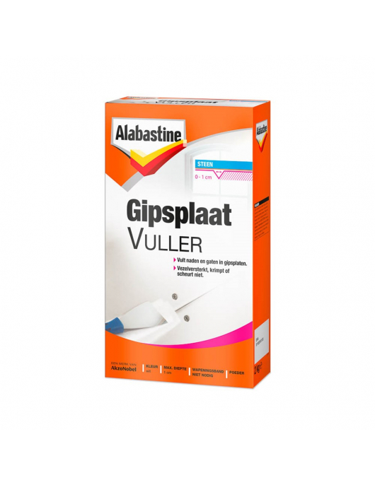 ALAB. GIPSPLAATVULLER 2 KG POEDER