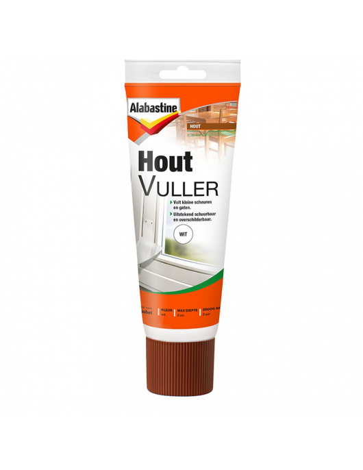 AB HOUTVULLER WIT 330GR