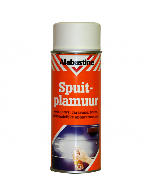 ALAB. SPUITPLAMUUR 400 ML GRIJS