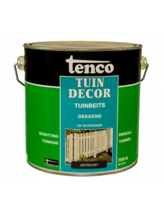 TENCO TUINDECOR DEK ANTRACIET 2,5 TENCO TUINDECOR DEK ANTRACIET 2,5