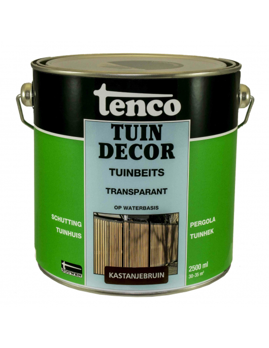 TENCO TUINDECOR TRANSP. KASTANJEBRUIN 2,5
