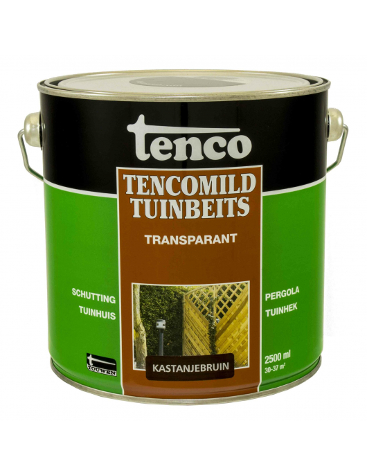 TENCOMILD TRANSPARANT KASTANJEBRUIN 2,5