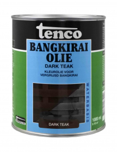 TENCO BANGKIRAI OLIE WATERBASIS DARK TEAK 1 TENCO BANGKIRAI OLIE WATERBASIS DARK TEAK 1