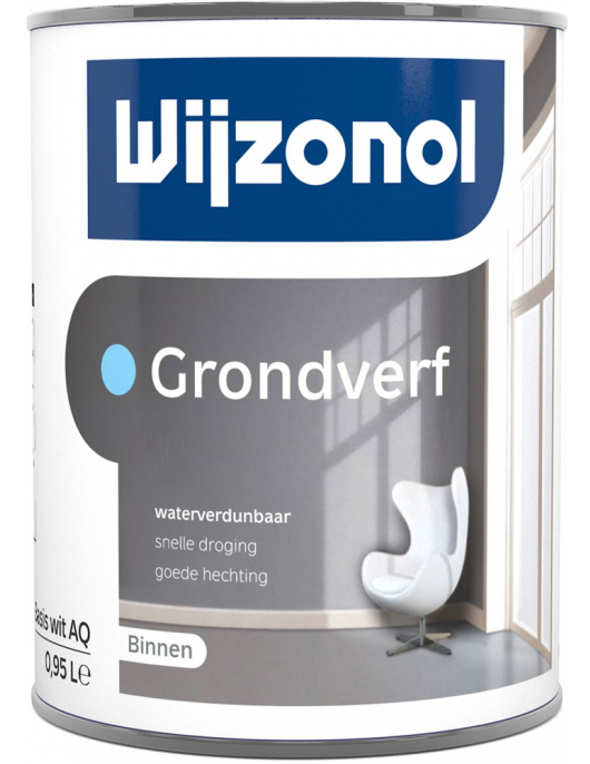 WIJZO IT GRONDVERF AQ 0,5 L (BASIS) WIT