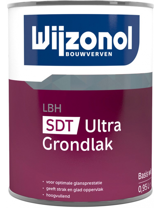 WIJZO LBH SDT GRONDLAK 0,95 LT BASIS WIT ULTRA