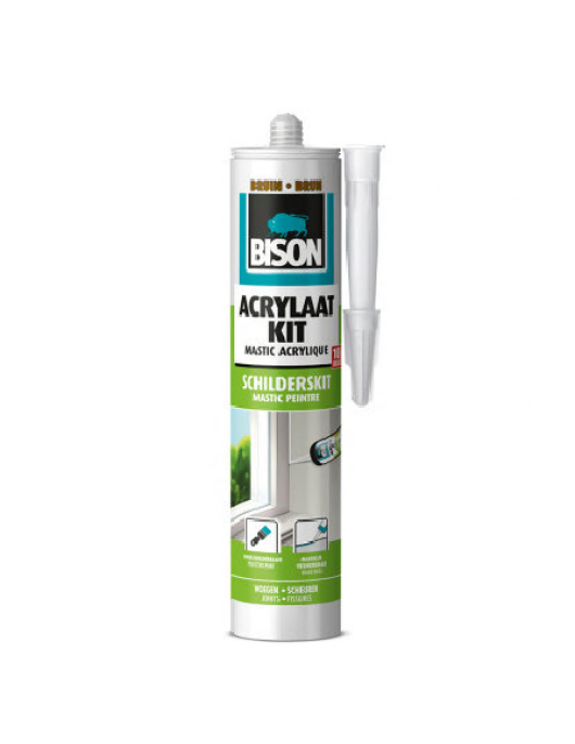 BISON ACRYLAATKIT UNIVERSEEL BRUIN CRT 300ML*12 NLFR