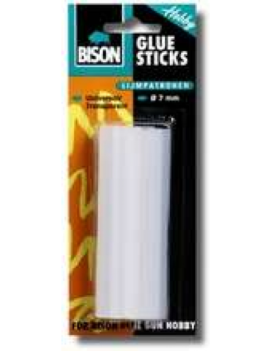 BISON GLUE STICKS TRANSPARANT CRD 12X7MM*12 L79
