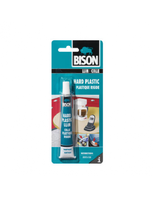 BISON HARD PLASTIC LIJM CRD 25ML*6 NLFR