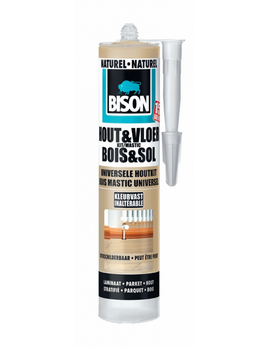 BISON HOUT&VLOER NATUREL CRT 300ML*6 NLFR