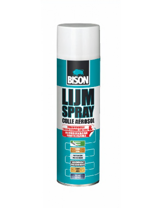 BISON LIJMSPRAY AER 500ML*12 NLFR