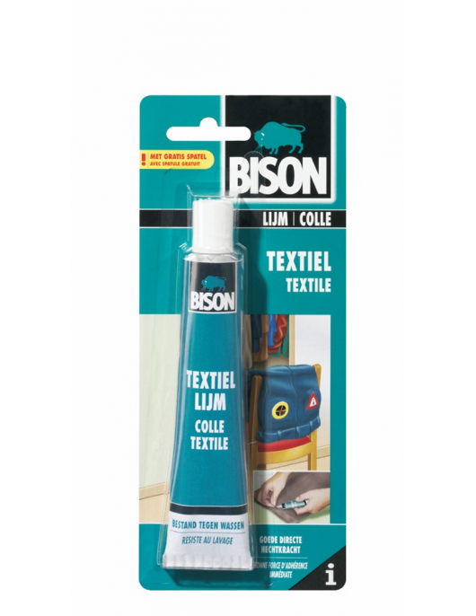 BISON TEXTIELLIJM CRD 50ML*6 NLFR