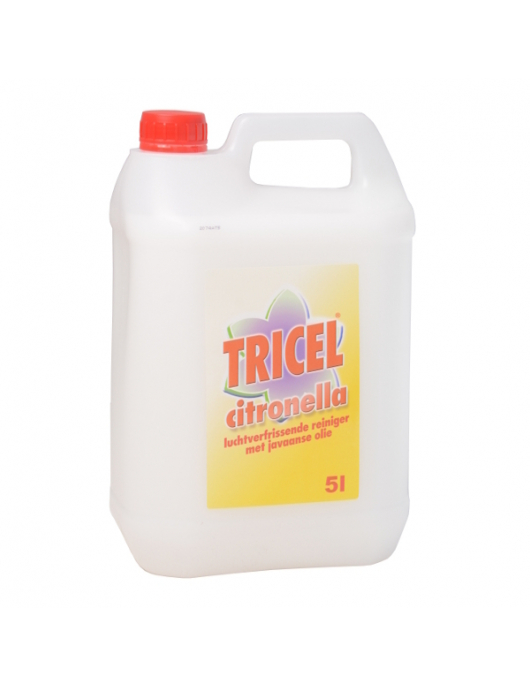 TRICEL CITRONELLA FRISREINIGER 5L.