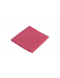 MICROVEZELDOEK PROF GEBREID CA. 315-GRAMS SET 5 &#192; CA. 40X40CM ROZE