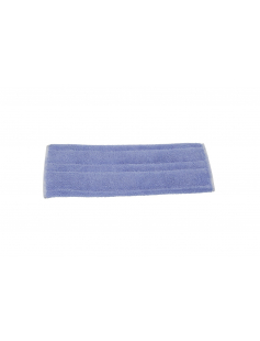 VLAKMOP BLAUWE MICROVEZEL 40X13CM TBV FLAPPEN EN POCKET SYSTEEM