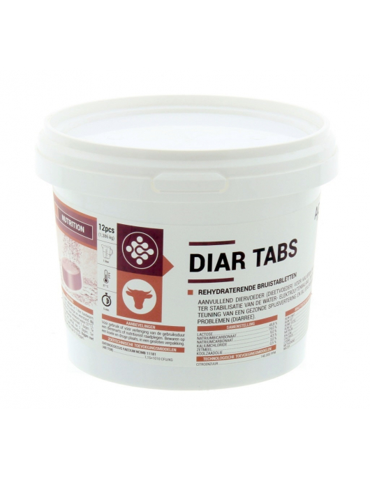 AGRIVET DIAR TABS 12PCS