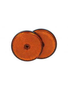 CARPOINT REFLECTOREN ROND › 70MM ORANJE 2 STUKS CARPOINT REFLECTOREN ROND › 70MM ORANJE 2 STUKS
