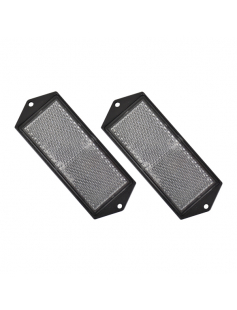 CARPOINT REFLECTOR WIT 104X40MM 2 STUKS CARPOINT REFLECTOR WIT 104X40MM 2 STUKS