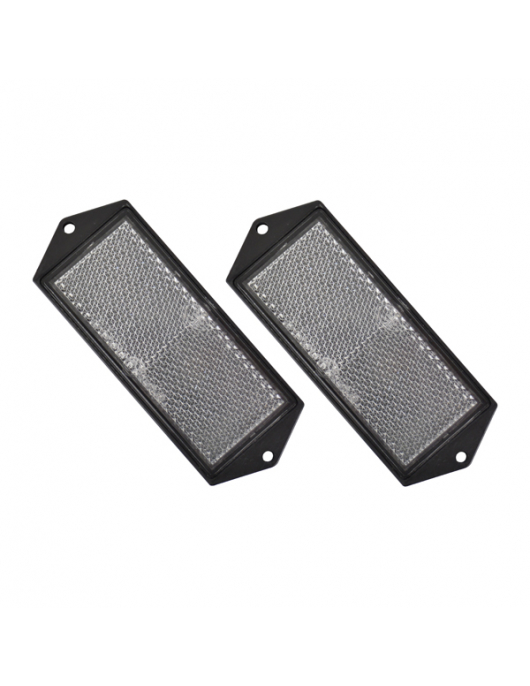 CARPOINT REFLECTOR WIT 104X40MM 2 STUKS