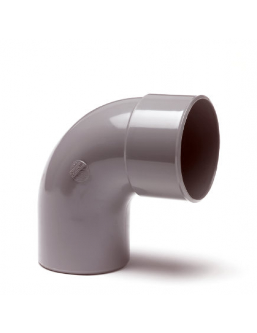 PIPELIFE BOCHT 88°, PVC, INW X UITW LIJM, GRIJS, 32 MM