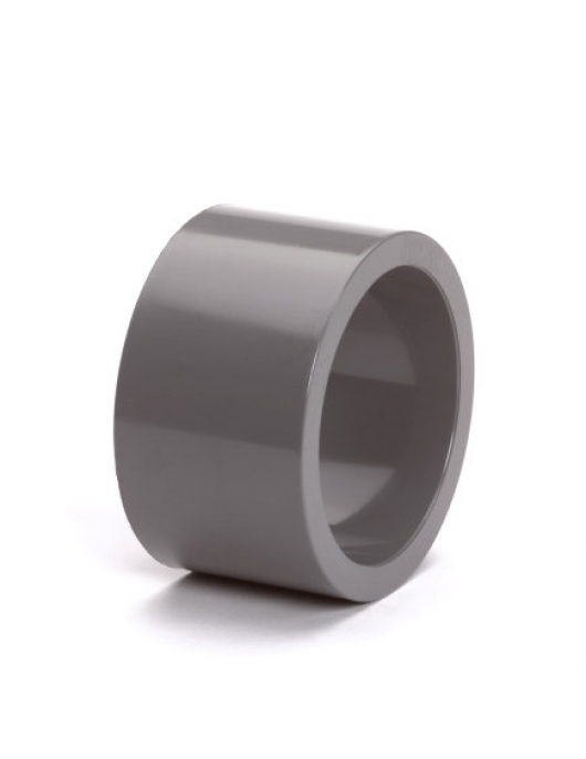 DYKA VERLOOPRING, PVC, INW X UITW LIJM, GRIJS, 100 X 80MM