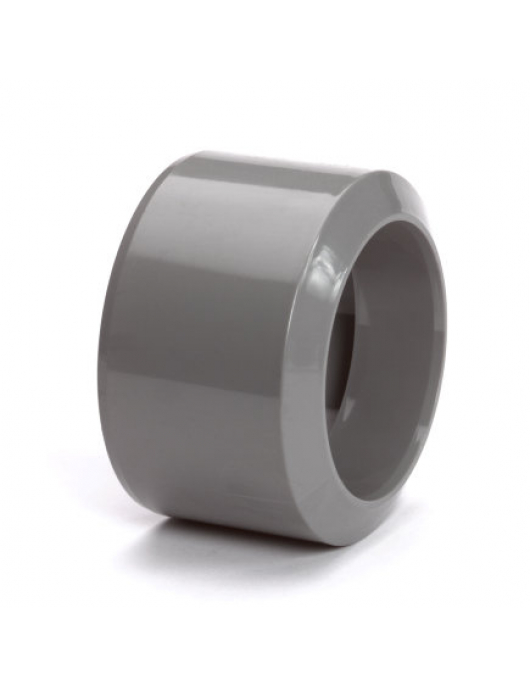 DYKA VERLOOPRING, PVC, INW X UITW LIJM, GRIJS, 100 X 125MM