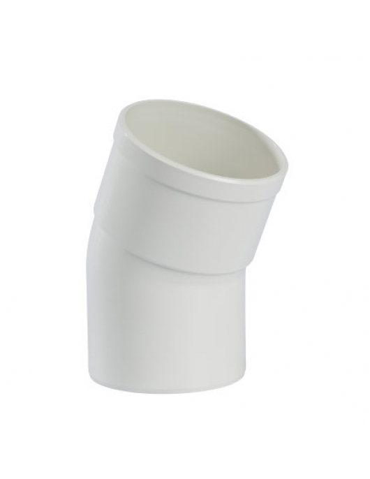 PIPELIFE HWA BOCHT 22°, PVC, INW LIJM X SPIE, WIT, 80MM