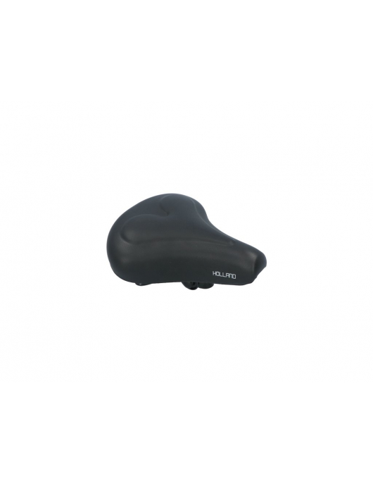 DRESCO FIETSZADEL CITY HOLLAND GEL ZWART