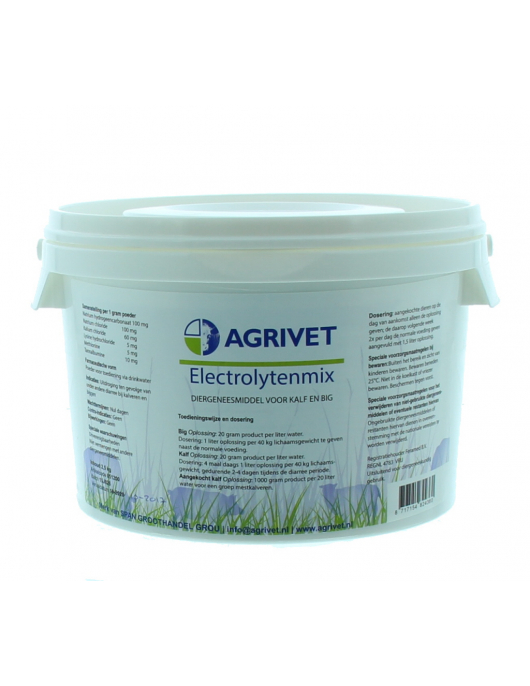 AGRIVET ELECTROLYTENMIX 2,5KG REGNL4783