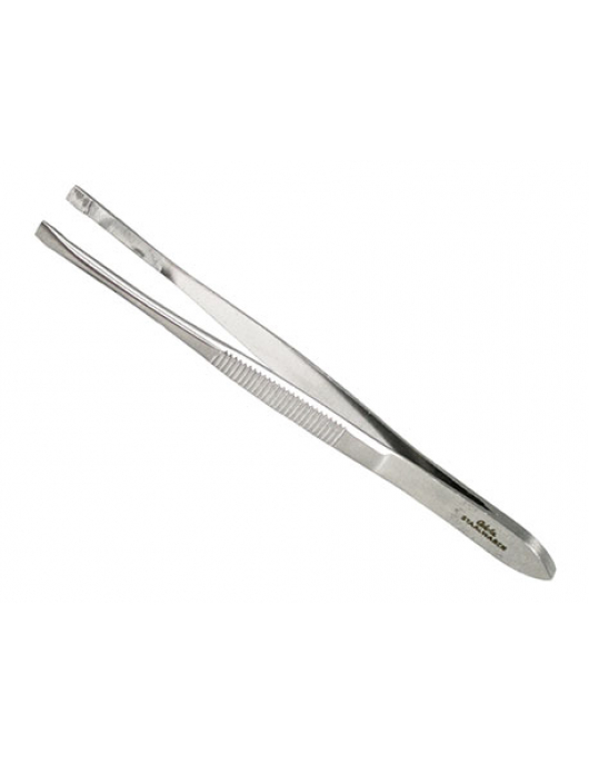 A.A.S. EPILEER PINCET RECHT STAINLESS/SATINE