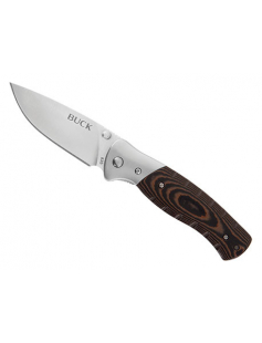 BUCK SMALL FOLDING SELKIRK MICARTA BUCK SMALL FOLDING SELKIRK MICARTA