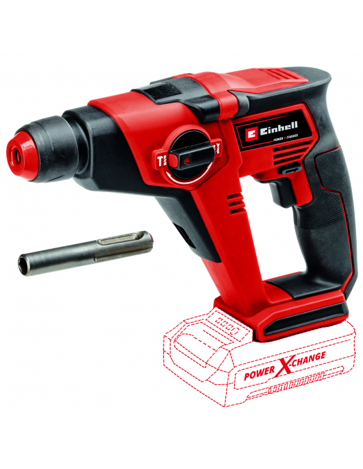 TE-HD 18/12 LI SOLO - ACCU BOORHAMER - SDS-PLUS - POWER X-CHANGE
