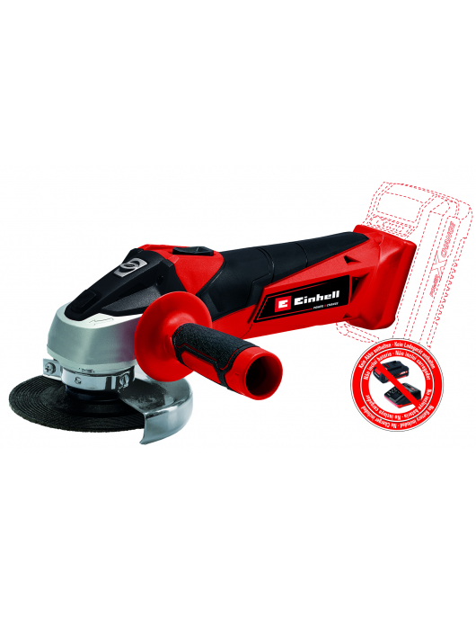 TC-AG 18/115 LI SOLO - ACCU HAAKSE SLIJPER - Ø115 MM -POWER X-CHANGE
