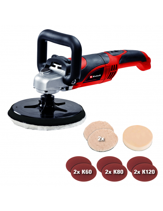 CC-PO 1100/1E - POLIJST-/SCHUURMACHINE - Ø180 MM