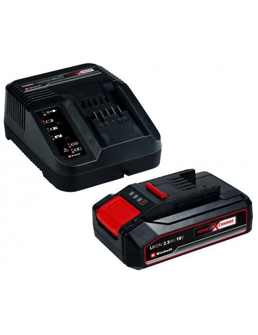 18 V/2.5 AH STARTER KIT - 1 ACCU - SNELLADER - POWER X-CHANGE