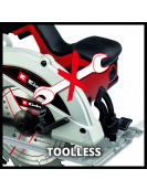 TC-CS 1250 - HANDCIRKELZAAG - Ø165 MM