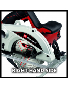 TC-CS 1250 - HANDCIRKELZAAG - Ø165 MM