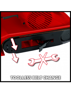 TC-BS 8038 - BANDSCHUURMACHINE - 76X533 MM TC-BS 8038 - BANDSCHUURMACHINE - 76X533 MM