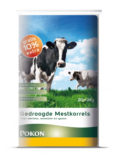 POKON GEDROOGDE MESTKORREL 20KG ZAK POKON GEDROOGDE MESTKORREL 20KG ZAK